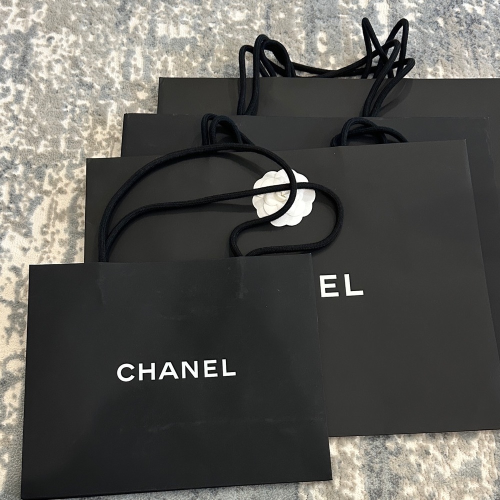 Chanel shopping bags